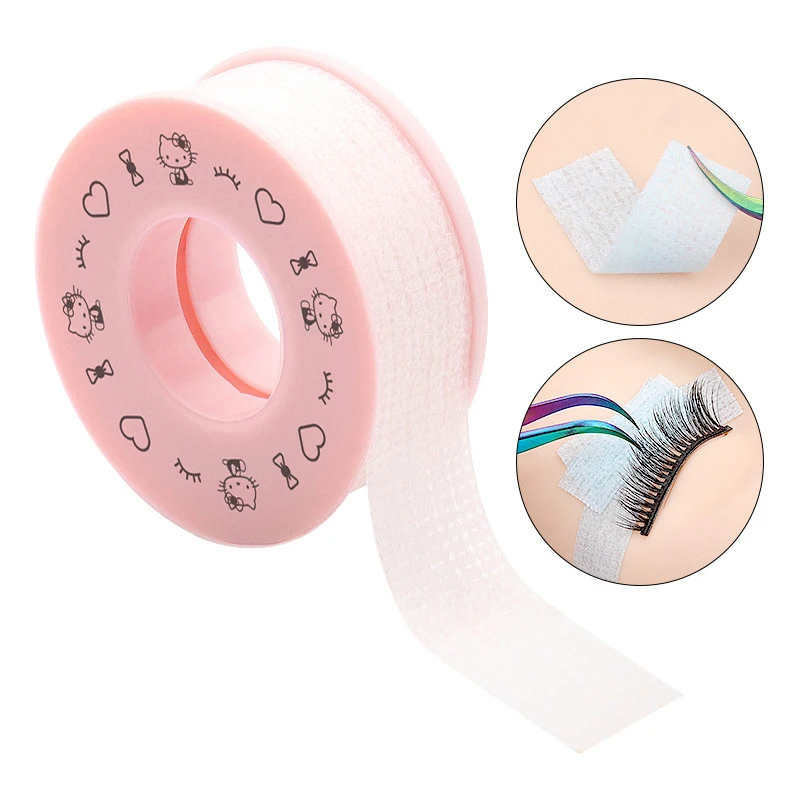 Sanrio Hello Kitty Silicone Gel Eyelash Tape Sensitive Resistant Microporous Eyelash Extension Color Tape Sticker Makeup Tools