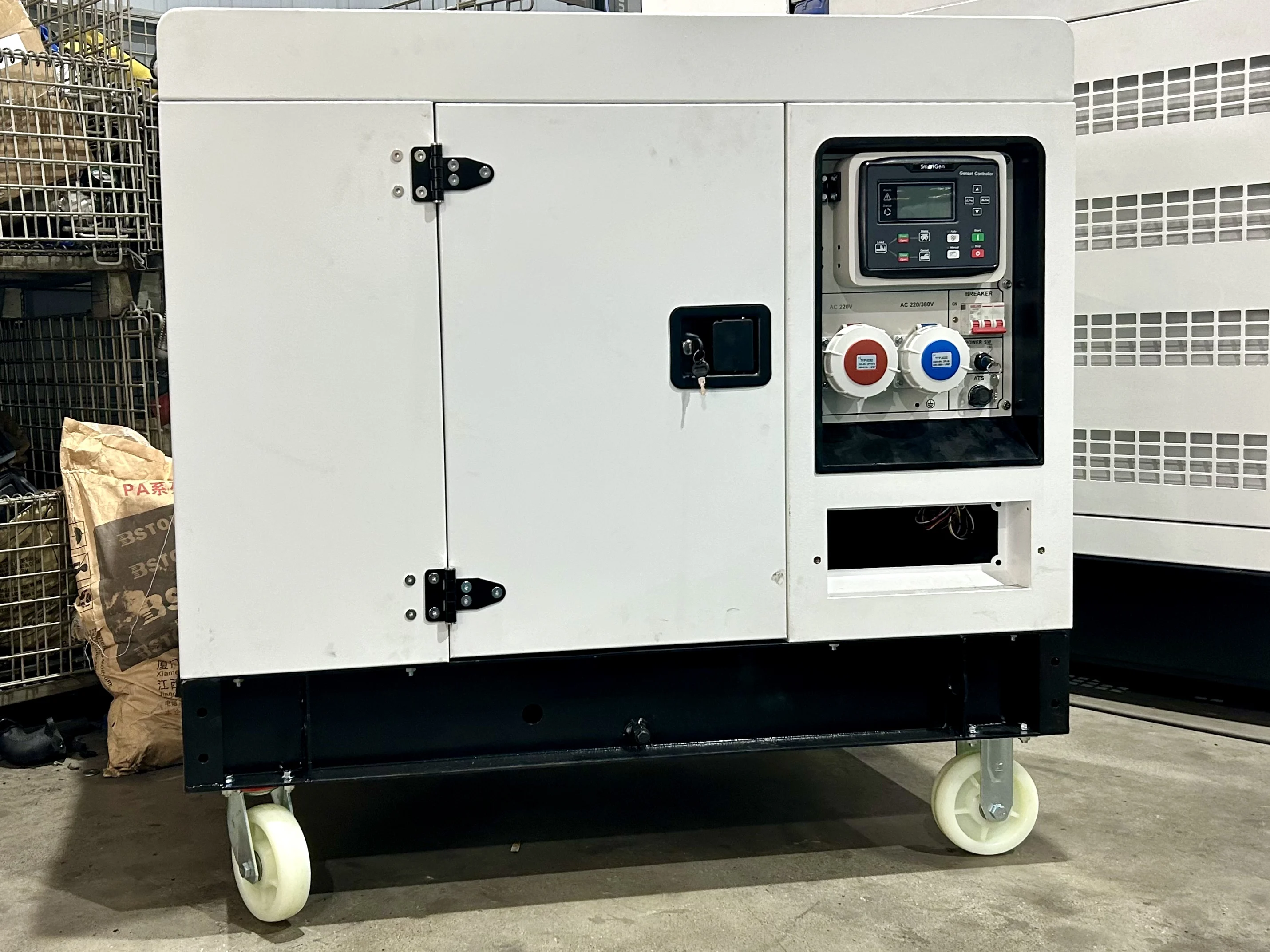 ultra-quiet 15kw 20kw 25kw household diesel generator set portable backup 20kva 25kva 30kva diesel generator