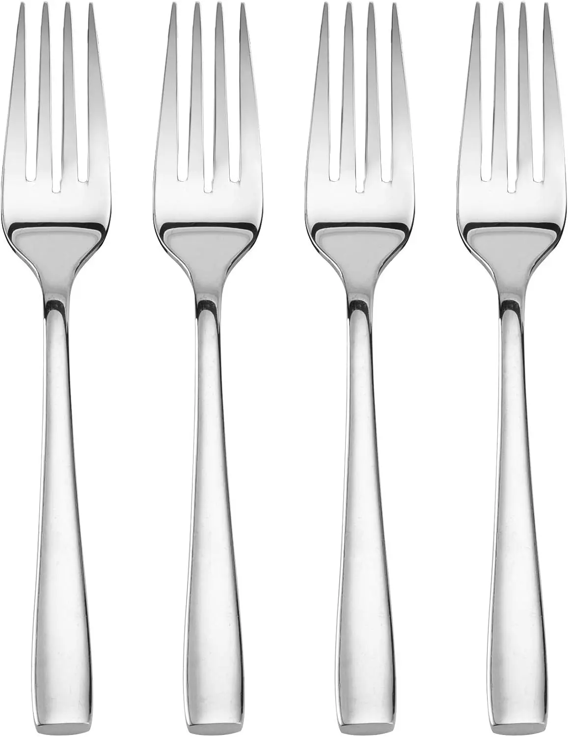 デラノ食器セット 4人用、20ピース ステンレス製シルバーウェアセット エレガントなデザイン