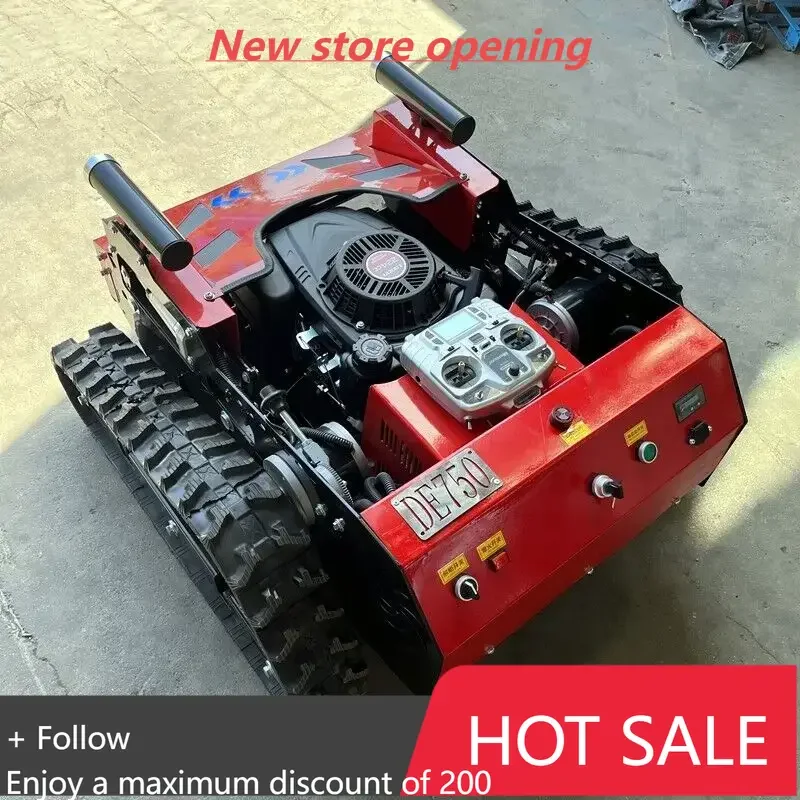 9.5hp Automatic Lawn Mower Remote Control Field Grass Cutter Weeding EPA Machine