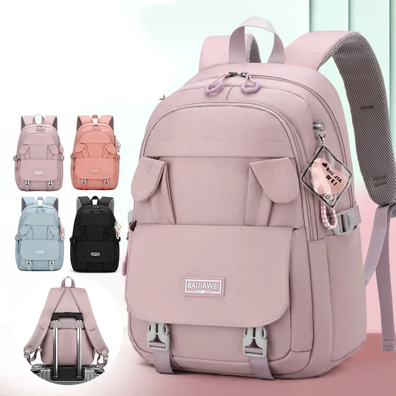 2023 New Children School Bags Girls Kids School Backpack Schoolbag Waterproof Backpacks Primary School Back Pack Mochila