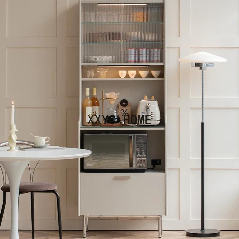 Meal Side Cabinet Living Room and Kitchen Storage Tea Cabinet Household Cupboard Wine  Side