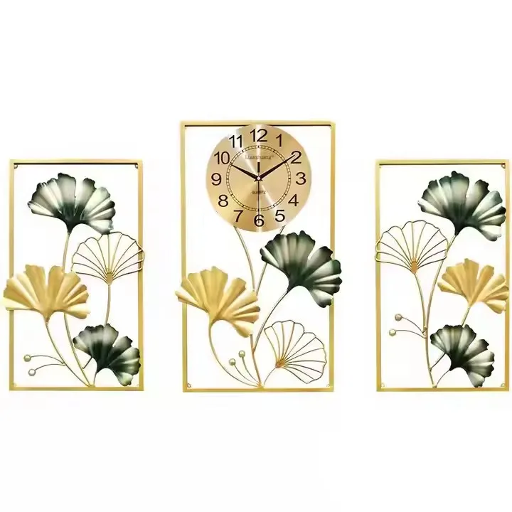 

2025 Luxury 56X91cm Large Quartz Wall Clock Silent Decorative Hanging Watch for Home for Living Room Dropshipping