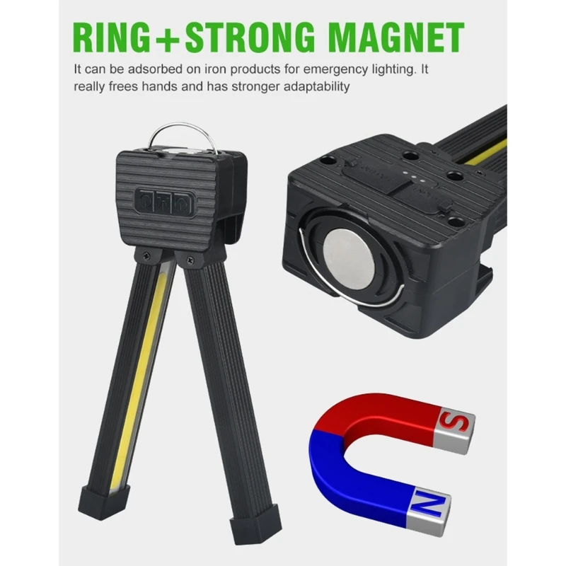 

Waterproof Portable Gym Lamp LED Flashlight with Hanging Hook