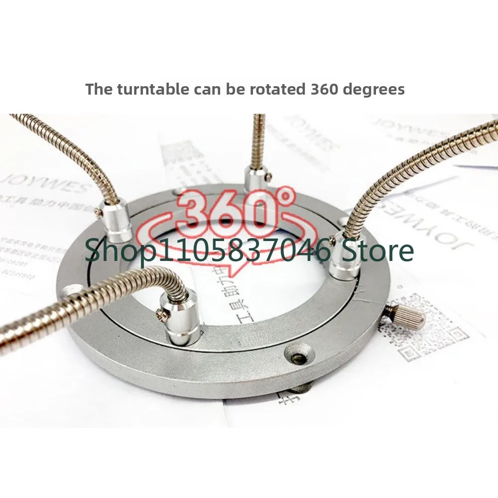 Hose flange fish clamp electronic repair production wireless DIY rotating clamp welding table repair PCB bracket soldering rack