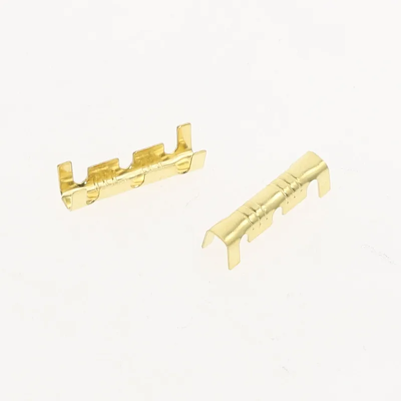 50pcs/100pcs 453 U-shaped terminal tab cold inserts connectors cold terminal small teeth fascia terminal,0.3-1.5mm2