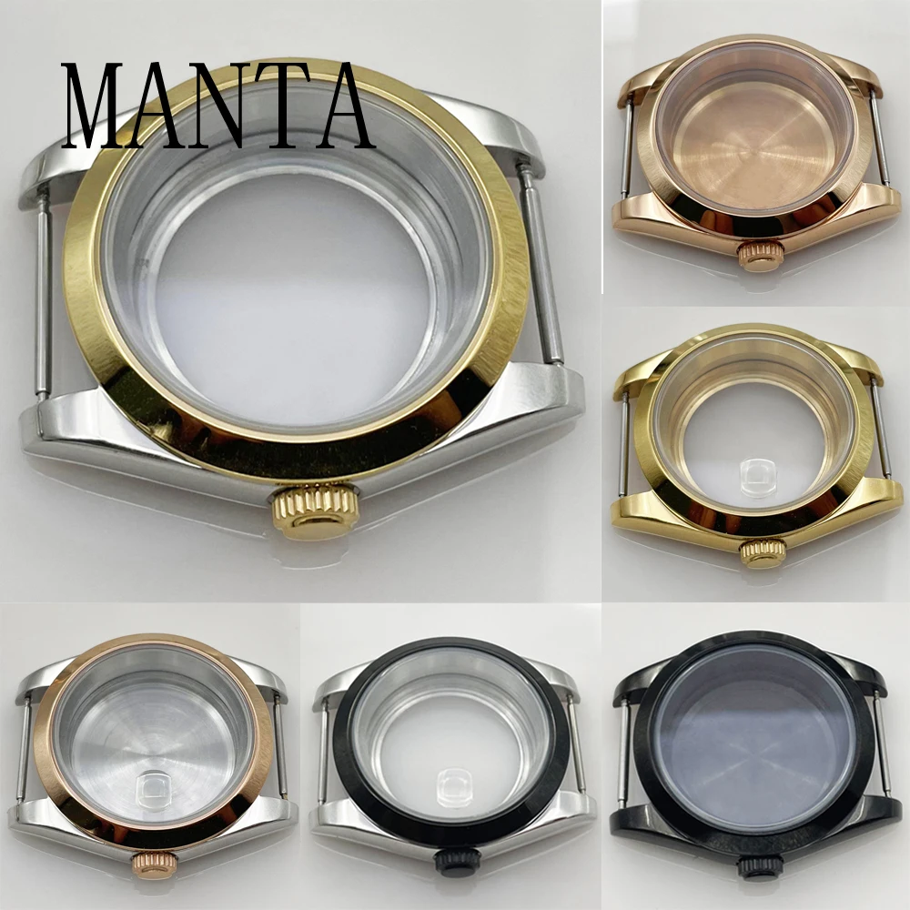 

MANTA 36mm/39mm Watch Case Sapphire Glass Fit Miyota8205/8215/821A ETA2836/2824 NH35/NH36 Mingzhu2813/3804 Movement