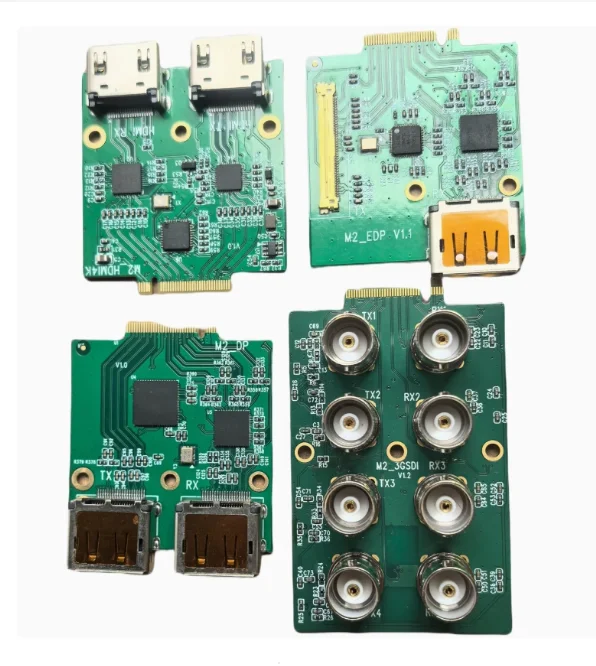 For FPGA  accessories edp hdmi dp sfp optical fiber sdi12g supporting the shop development board module
