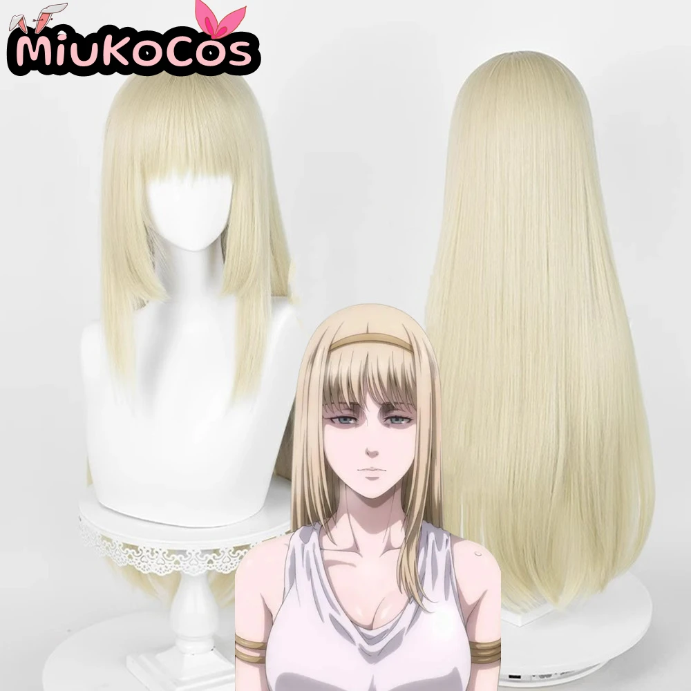 

IN STOCK ユミル・フリッツ Ymir Fritz Cosplay Wig MiukoCosplay Anime Attack On Titan Cosplay