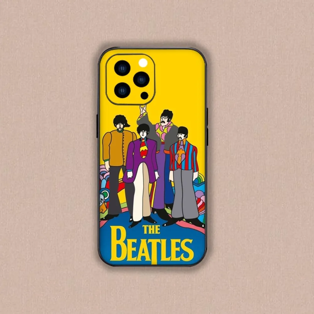 The Singer B-Beatles Phone Case For iPhone Mini 11 12 13 14 15 Plus Pro Max XR XS Black Shell