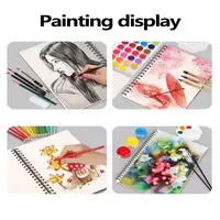 Professional 30 Sheets 8K 16K Coil Sketchbook Spiral Bound A4 A5 A6 Thick Drawing Paper Eco-Friendly Acid Free Artist Sketch Pad 6