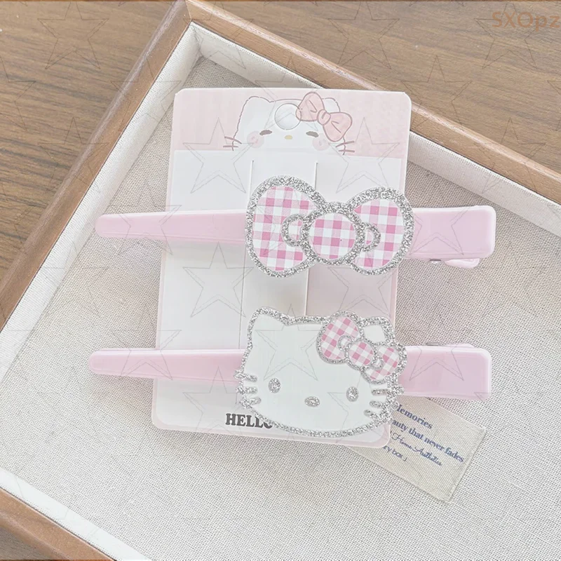 مشبك شعر كرتوني أنيمي للنساء والفتيات، مشبك غرة جانبية جميلة، هدية إكسسوارات شعر كاواي