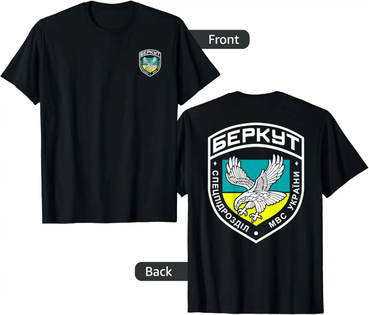 

Berkut Ukraine Special Force Men T-Shirt Short Sleeve Casual 100% Cotton Shirt