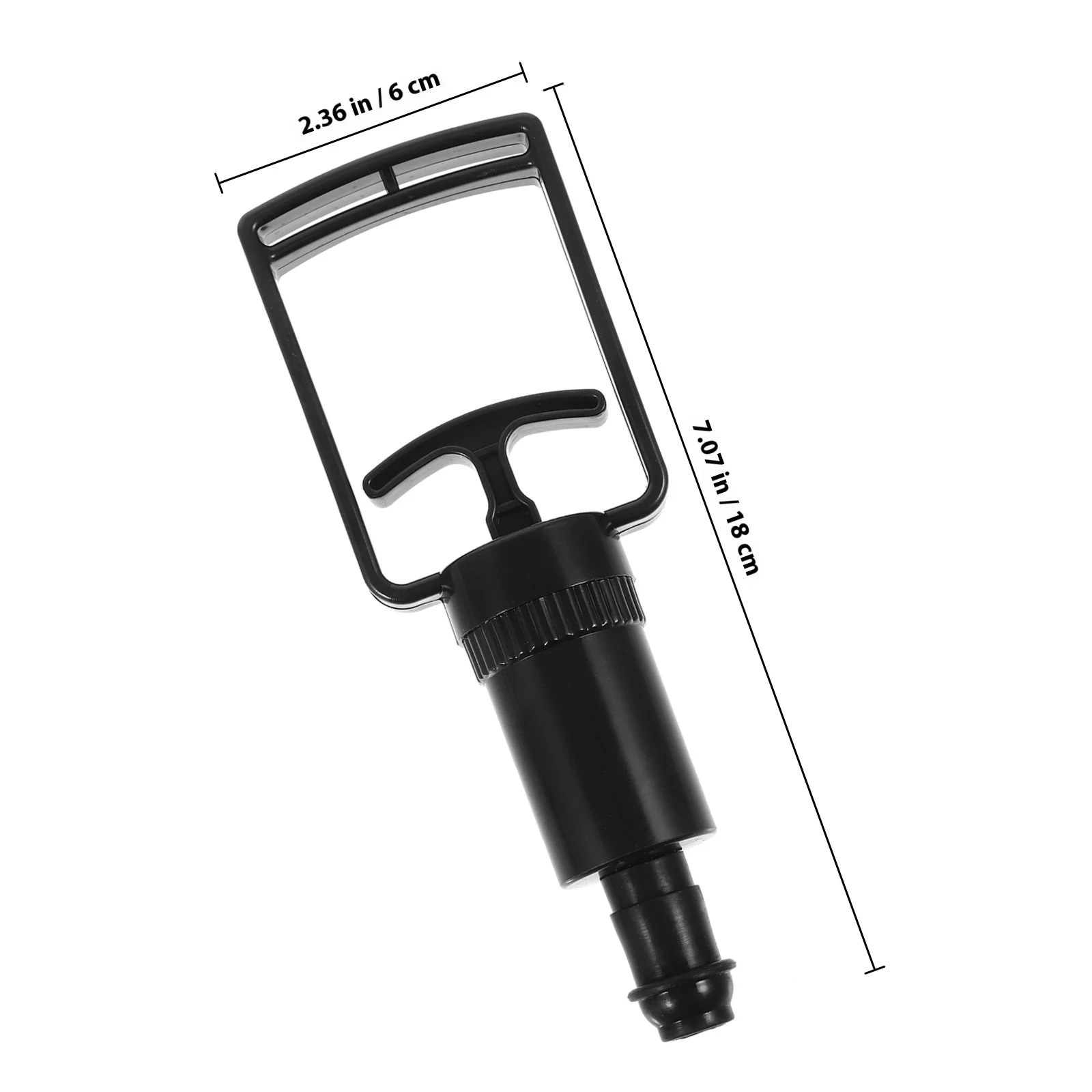 Hand Vacuum Pump For Cupping Therapy Lightweight Abs Ergonomic Suction Tool Portable Muscle Relief Blood Circulation