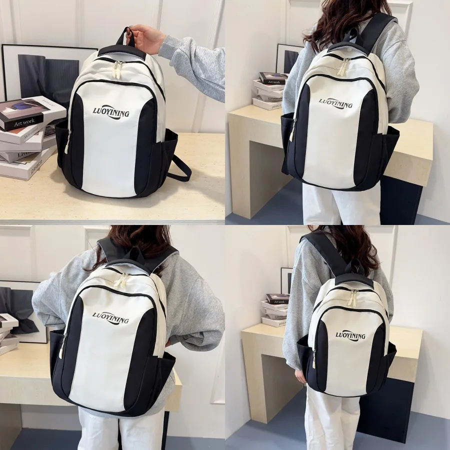 

【Новый стиль】Высококачественный школьный рюкзак для девочек, учениц средней школы, учениц 3-6 классов, большой вместительный рюкзак.