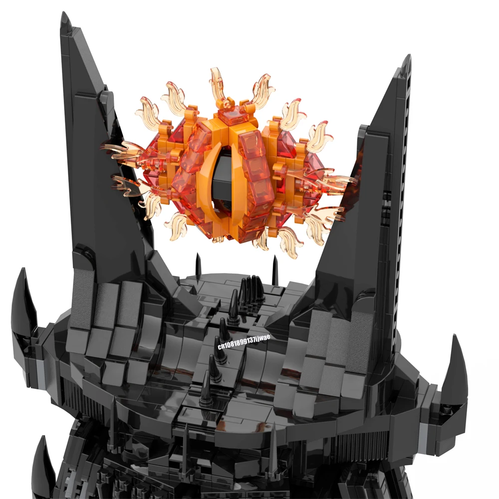 NEW 13793PCS Moc Famous the rings Movie Architecture UCS Mordor Dark Fortress DIY creative ideas child Toy birthday Gift Blocks