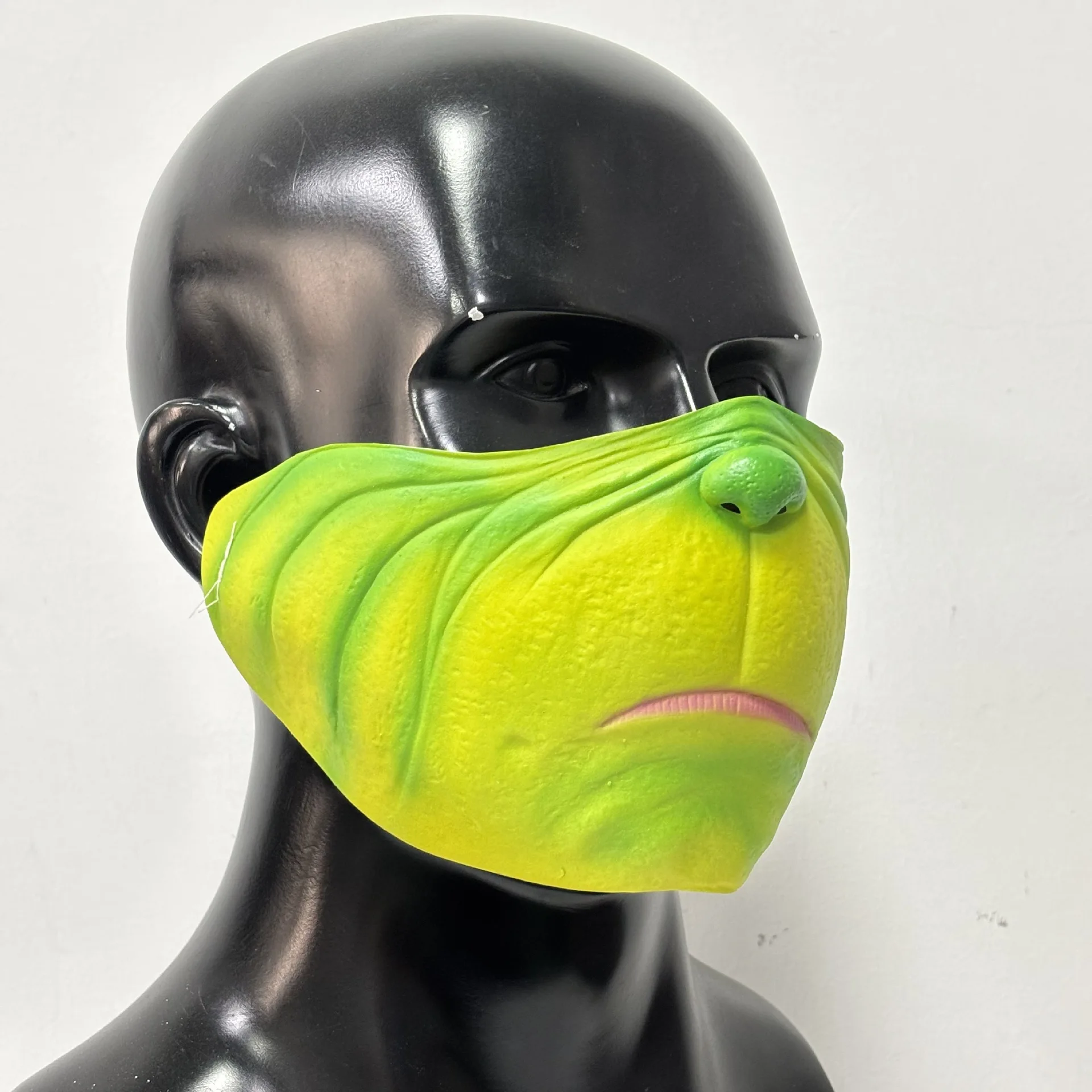 Die Weihnachts-Cosplay-Maske, Naturlatex-Maske für Weihnachtsfeiern, Cosplay und Kostümpartys – Detail 3