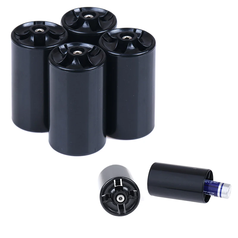/KQM/4pcs Case Aa To D Type Cell Battery Converter Adapter Holder Batteries Switcher For Daily Use