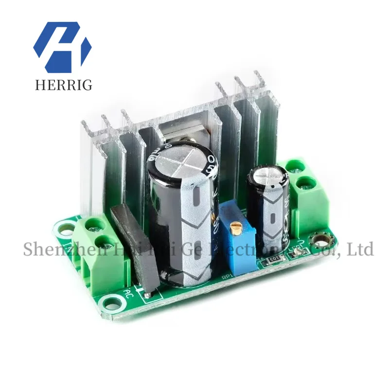 

LM317 adjustable voltage stabilized power source board adjustable power supply module linear regulator module with rectifier fil
