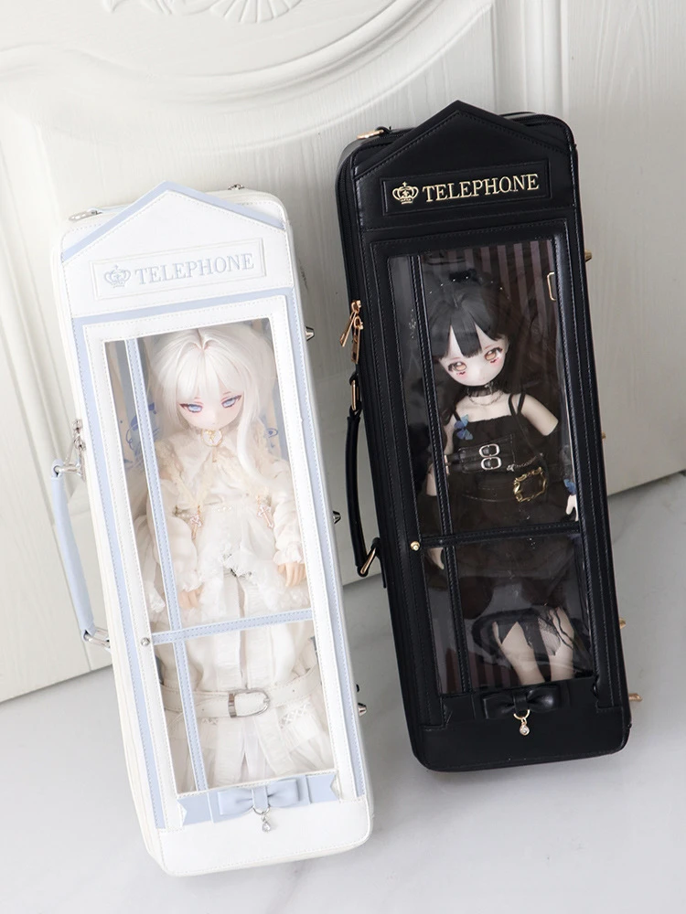 Original Kawaii Y2k 4 Points Bjd Baby Doll Bag Students Cute Doll Collection Bag Portable Crossbody Shoulder Bjd Shoulder Bags