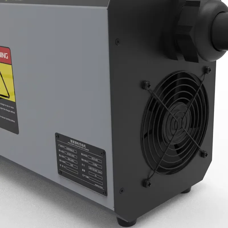 Industrial AC220V DC Port 14.4KW LiFePO4 Battery Charger High Power Fast Lithium Ion for Electric Forklift Golf Cart