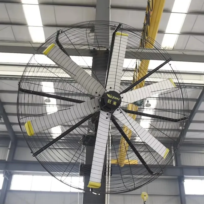 JU LAI 2 M High-velocity Wall-mounted Fan 80 Heavy-duty Wall-mounted Fan 6.5 Fit Industrial Wall-mounted Fan