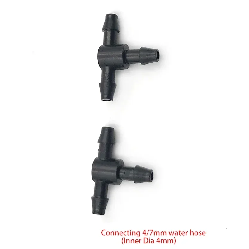10Pcs/Lot Dripper Watering New Agricultural Irrigation Tee Connector Joint Drip Irrigation Greenhouse Garden Tools