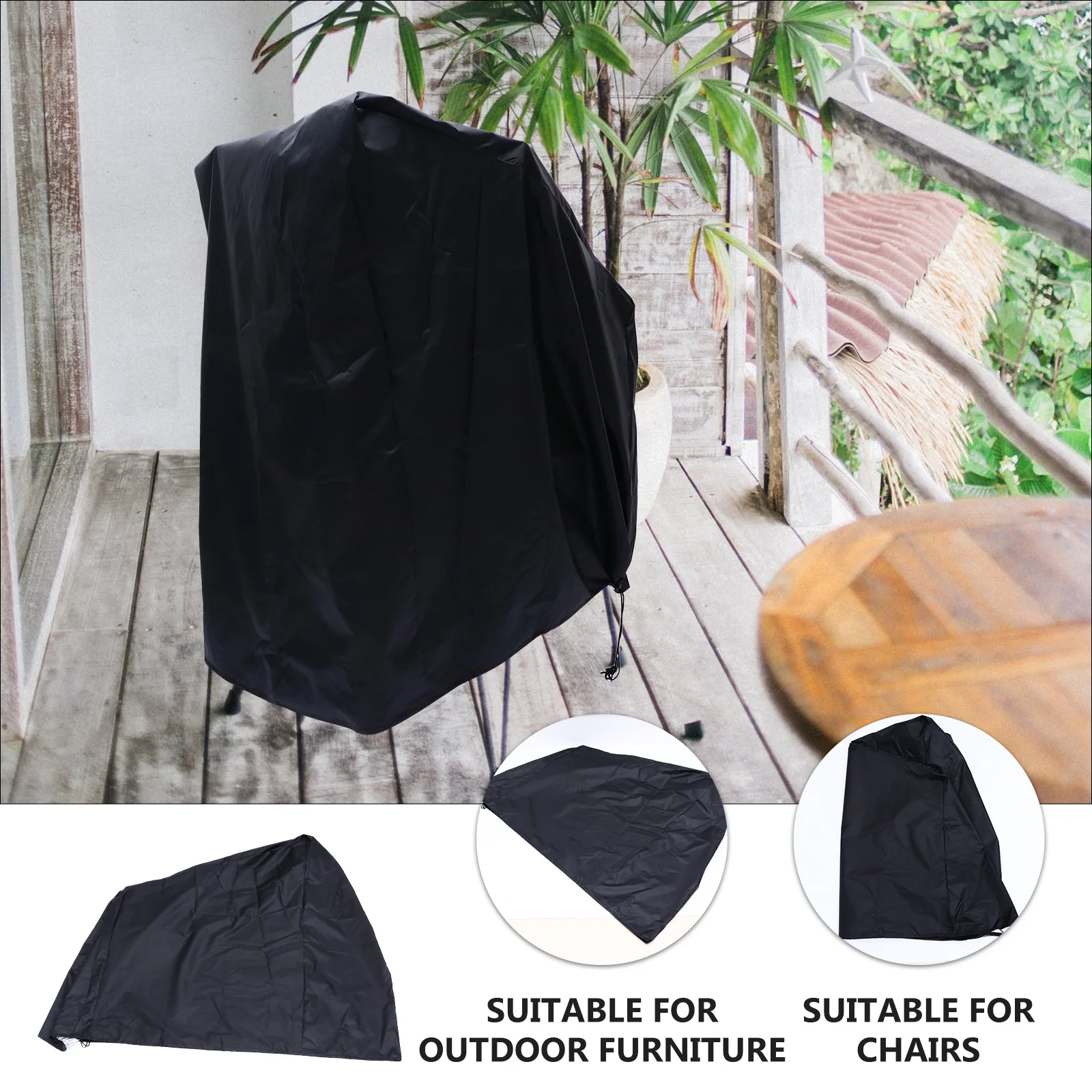 

Outdoor Chair Cover Oxford Cloth Waterproof Dustproof Furniture Cover Patio Garden Protection for Chairs Cloth Covers