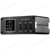 240 * 240 Full Color HD Display FM-AM-SSB CQV-SWR120 120W SWR & Power Standing Wave Meter High Standing Wave Alarm Function