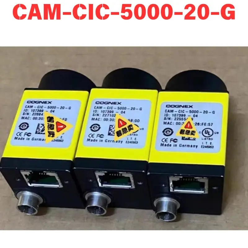 Used CAM-CIC-5000-20-G Industrial cameras Functional test OK