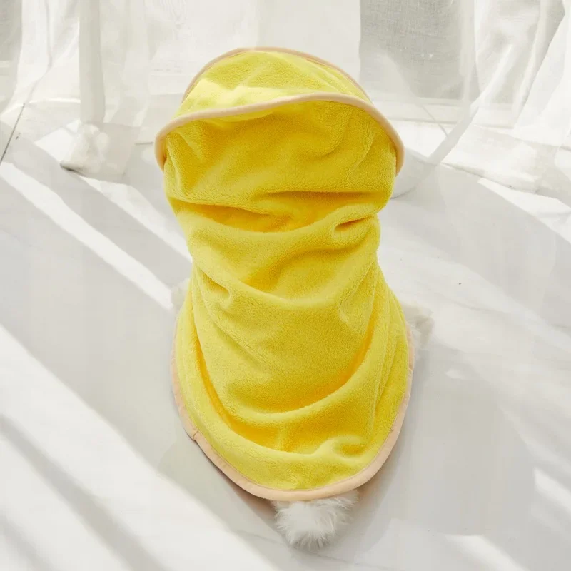 Dog Bathrobe Microfiber Quick Drying Bathrobe Bath Towels for Small Medium Large Dog Cats Pet Clothes Coat Towel Dog Accessories - Image 5