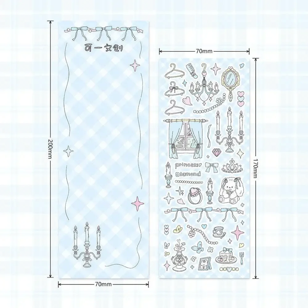 Graffiti Style Stickers Princess House Cute Account Stickers DIY Material Decorative Stickers