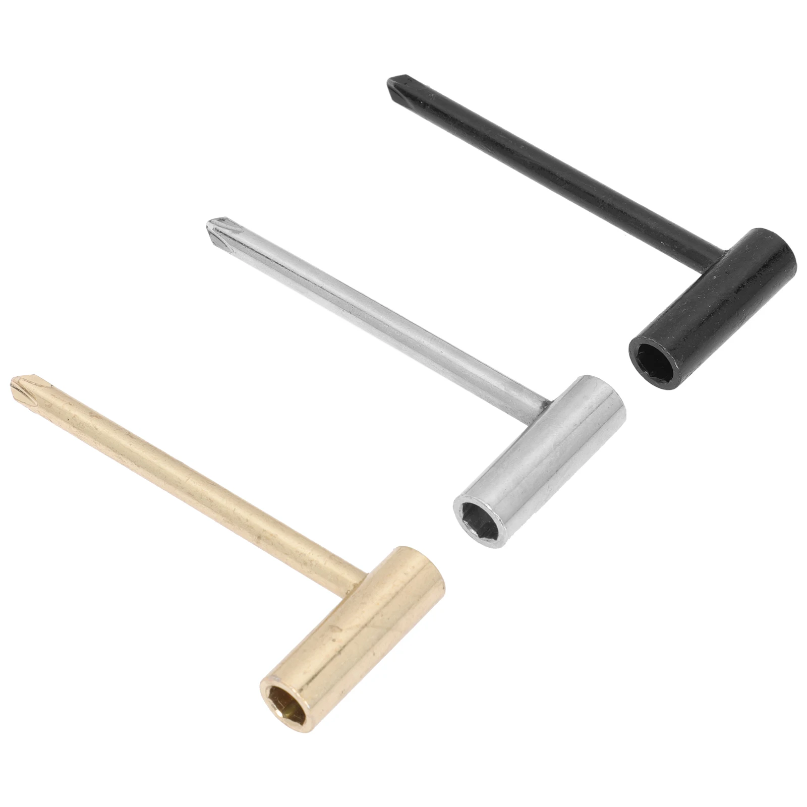 

3 Pcs Guitar Wrench Repair Tools Metal Wrenches Spanner Truss Rod Alloy Adjustment