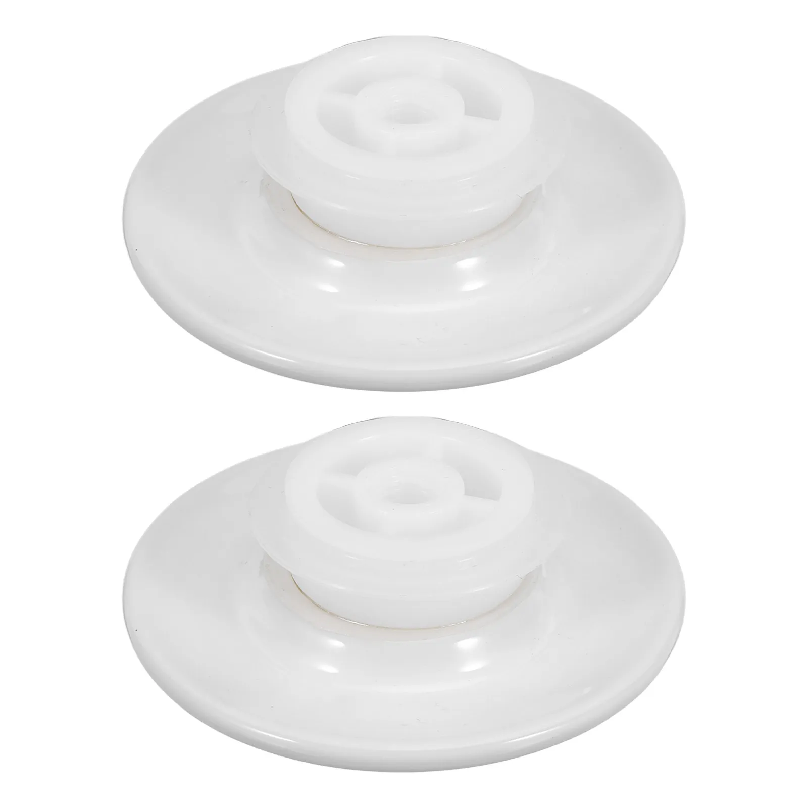 

2Pcs Ceramic Wash Basin Stopper - Black Sink Plug for Bathroom Drain Basin Waste with Leakproof Sink Accessories