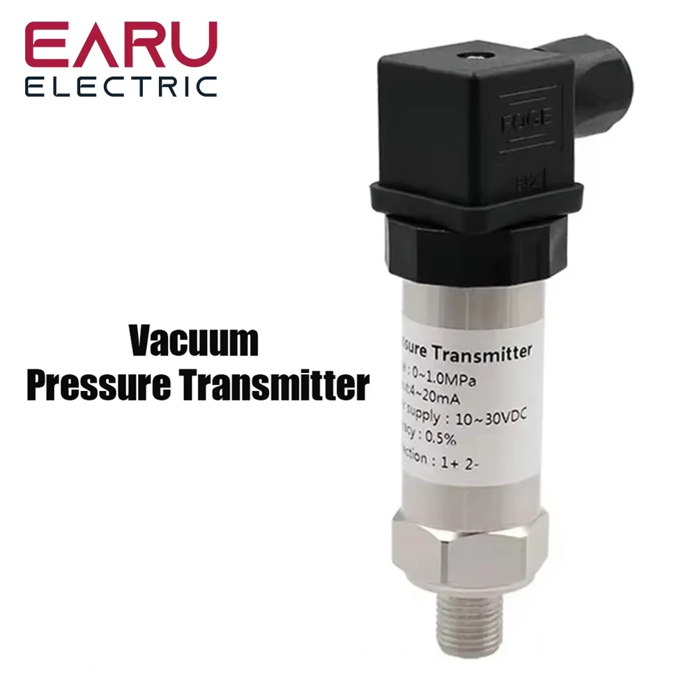 4-20mA 0-5V 0-10V RS485 출력 -1-400Bar G1/4 진공 압력 트랜스미터 변환기 센서 컨트롤러 0.5% FS 고정밀