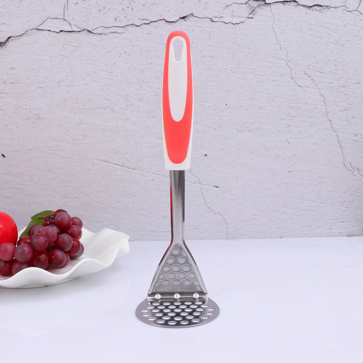 

Stainless Steel Potato Ricer Vegetable Masher Fruit Crusher Food Press Tool Food Kitchen Gadget Daily Use