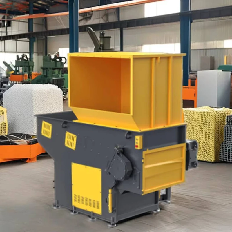 The Heavy-Duty Single-Axis Crusher Is Designed For The Recycling Of Hard Plastic Block Materials, Ensuring High Output