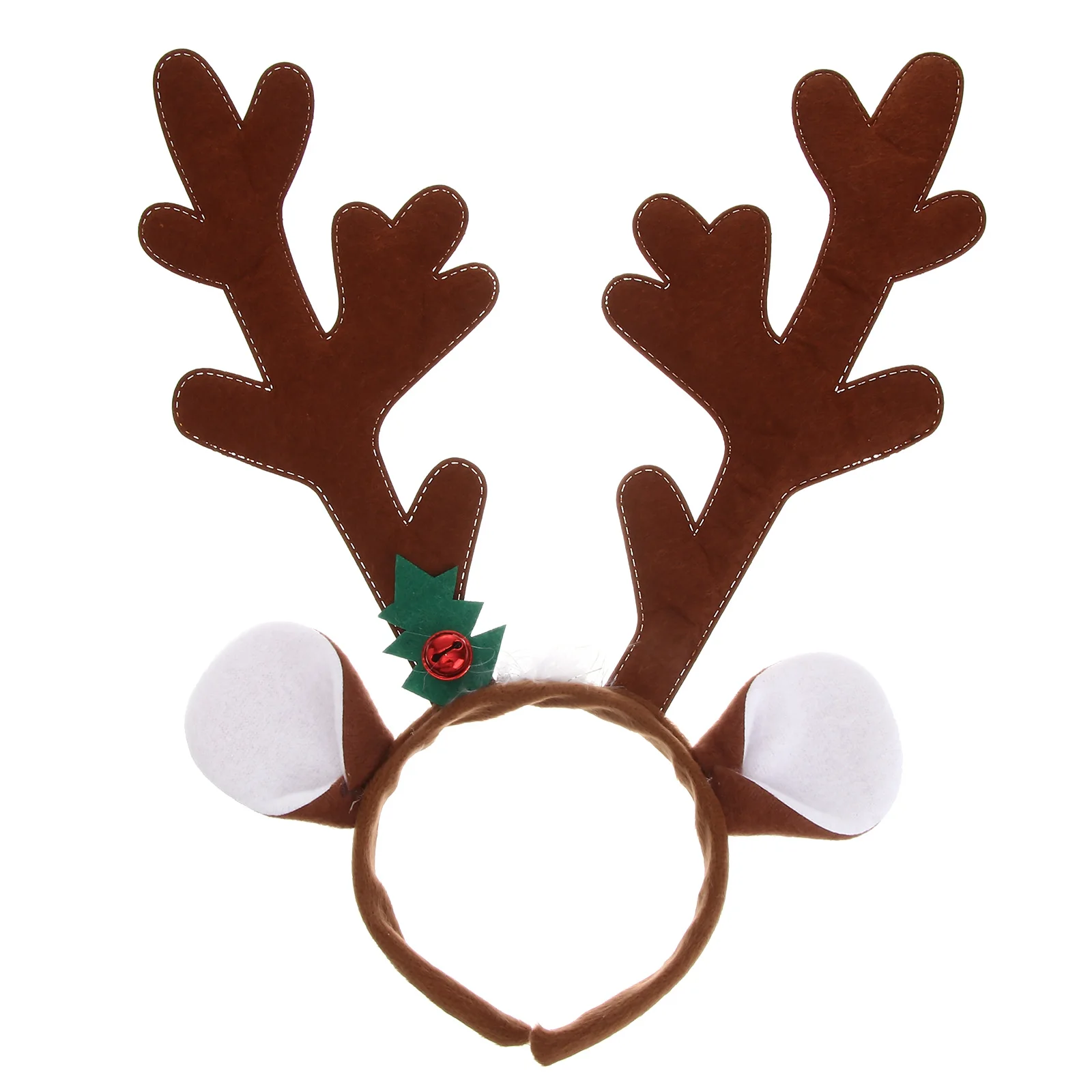 

Christmas Headband Funny Reindeer Antler Headband With Bell Party Decor Hair Band Hair Hoop Xmas Fancy Dress Costumes Accessory
