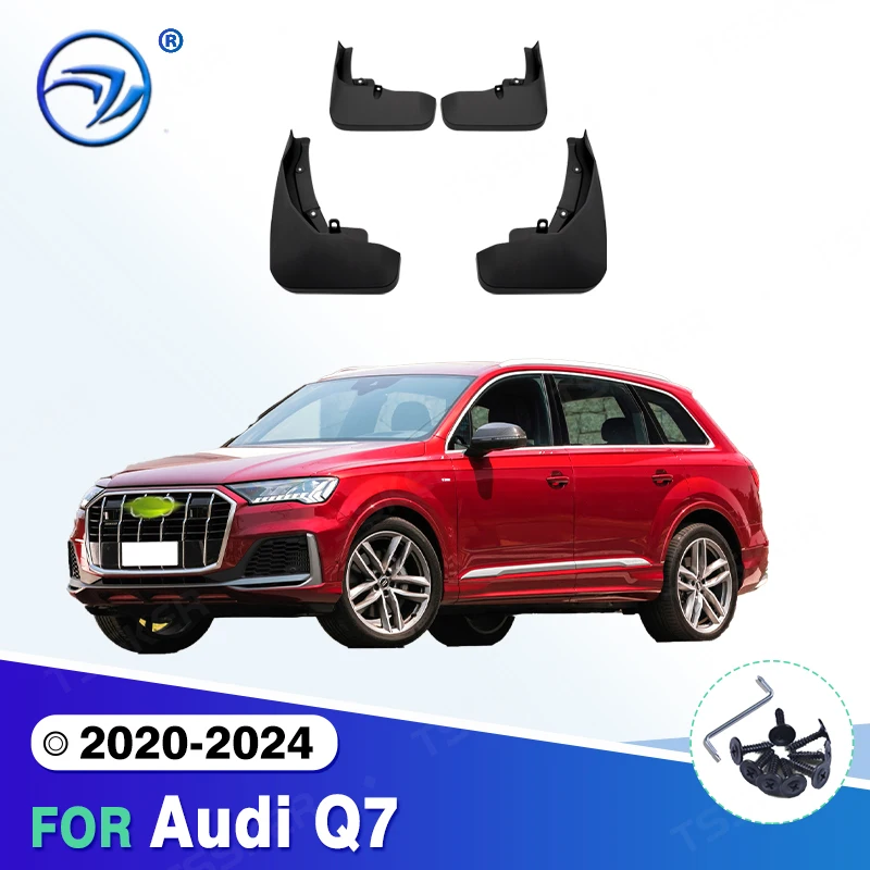 

For Audi Q7 2020 2021 2022 2023 2024 Fender Mudflaps Splash Guards Mudguards Mud Flaps car Accessories