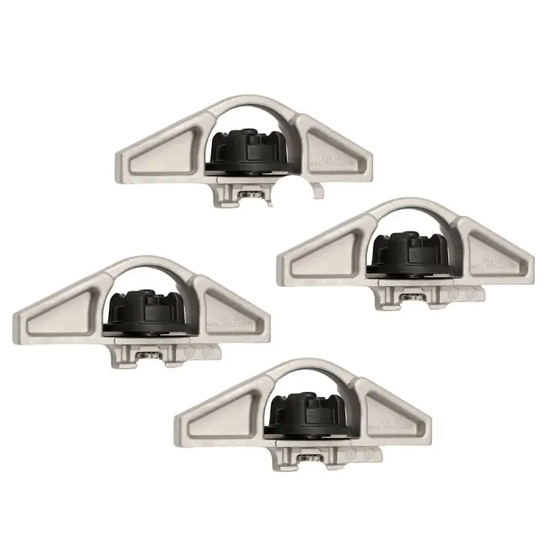 

For Toyota 2007- 2021 Tacoma 2007- 2024 4 Pcs Car Cargo Anchor Bed Tie Down Anchors Bed Rail Cleats PT278-0C010