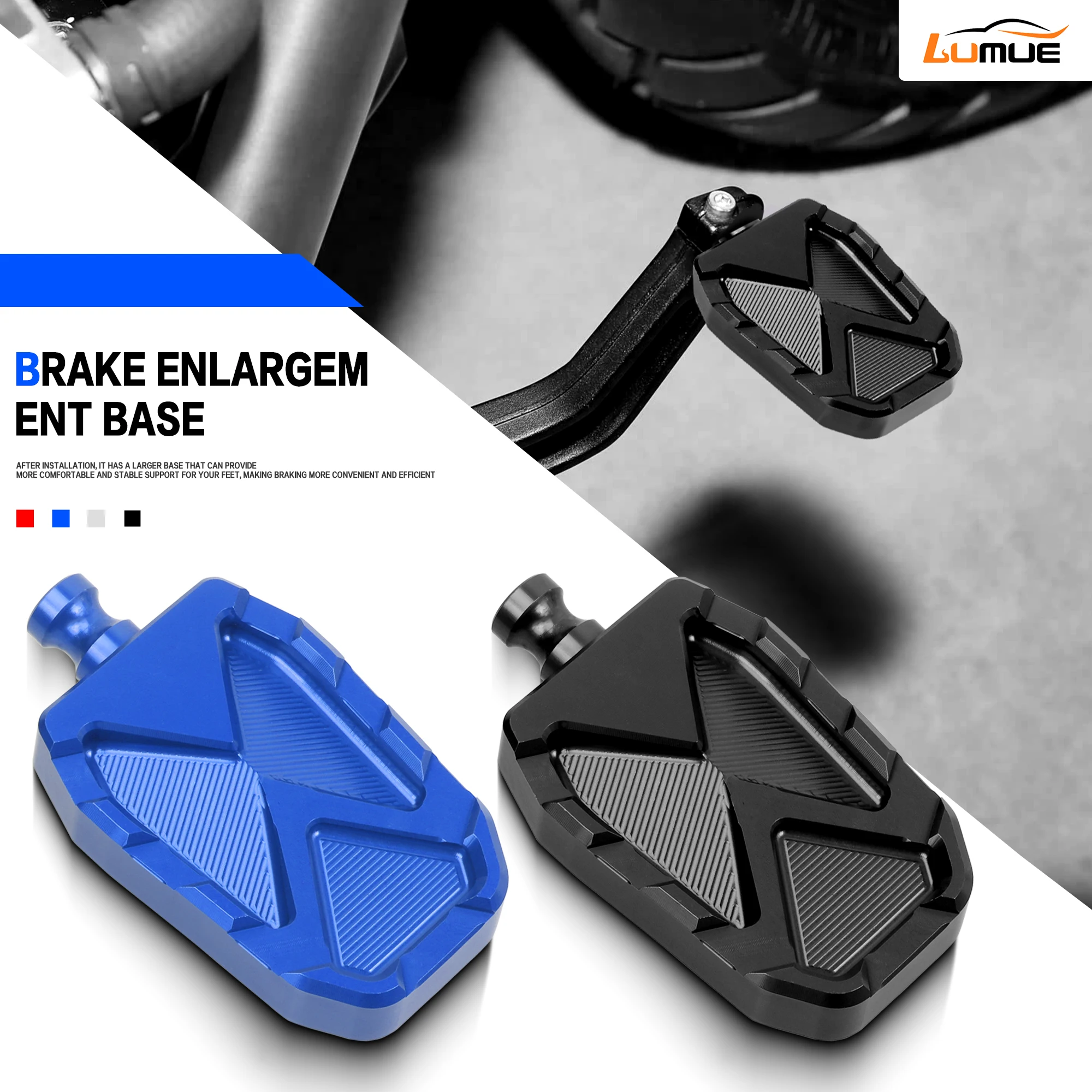 Motorcycle CNC Refit Brake Pedal For BENDA Dark Flag 500 Rock300 Chinchilla450/300 Napoleon450 LFC700
