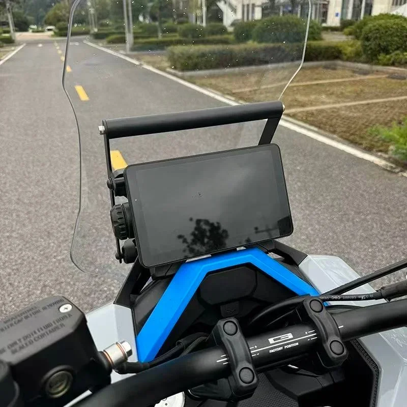 ZONTES 368G Crossbar Modified Motorcycle Handheld Phone Holder, Scooter Navigation Stick, Multi-functional Extension Stand