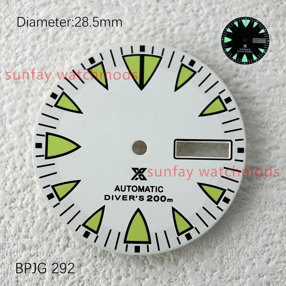 28.5mm Improved Prospex Small Monster Dial NH35/NH36 Movement Watch Accessory Custom Watch