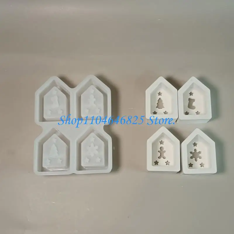 House Statues Moulds Silicone Molds Suitable for Various Materials