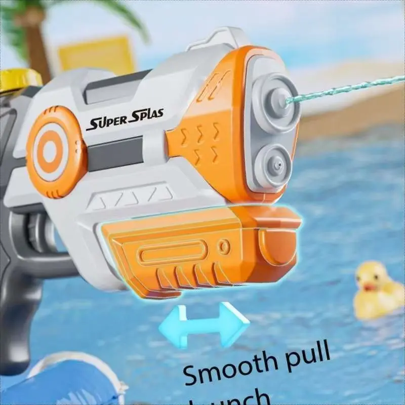 Mini pistola de água de alta capacidade para crianças e adultos, pistola de água de longo alcance, brinquedo blaster de água de verão, super imersão para piscina, praia