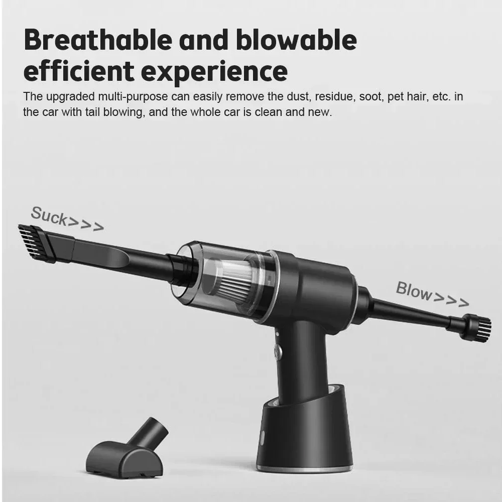 Xiaomi Mijia Aspirapolvere per auto wireless Spolverino portatile portatile con ricarica ad alta potenza Aspirapolvere Clener Macchina per la