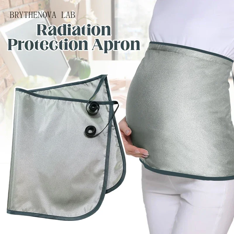 Maternity Anti-radiation Belly Apron EMF Shielding Protector Electromagnetic Radiation Abdominal Apron