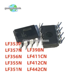 10PCS LF353P LF353N DIP-8 LF353 LF357N LF357 LF356N LF356 LF355N LF351N LF351 LF351P LF398N LF411CN LF412CN LF442CN LF411 LF412
