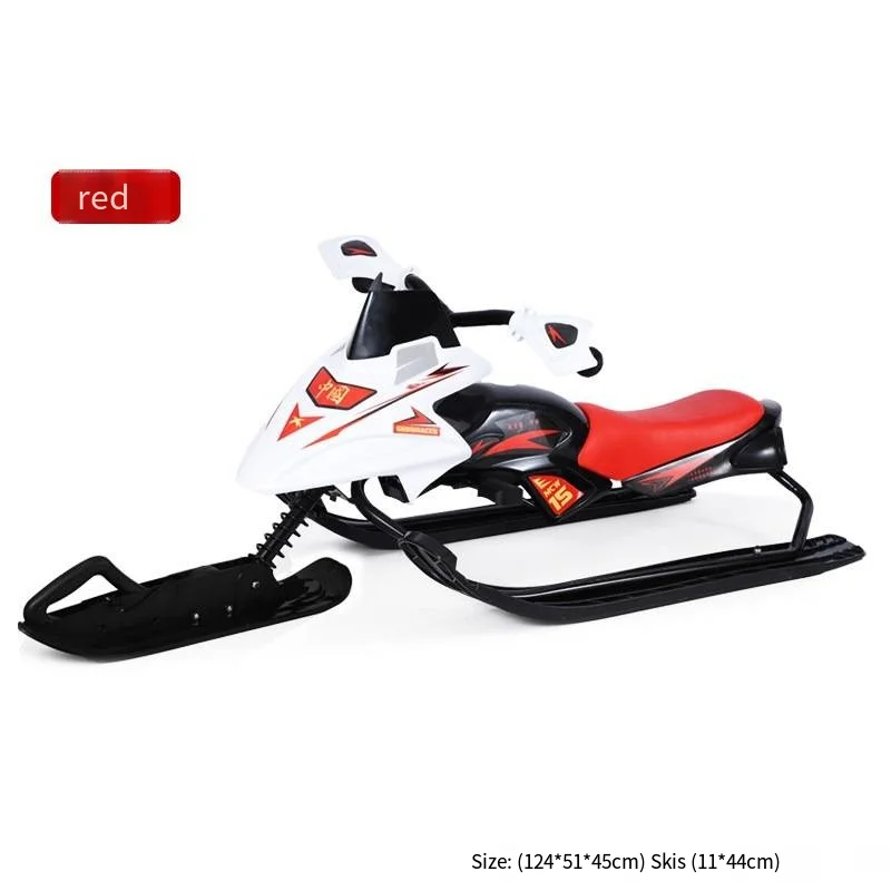 Motocicleta snowboard para adultos e crianças, equipamento de esqui, mais novo carro suprimentos, snowboard veículo, novo