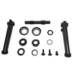BMX Crankset 3 Piece 170MM Crankarms  For 3pcs(8T)-Loose Ball American BBSET BMX 25T Chainring Bicycle Crankset BMX Accessories